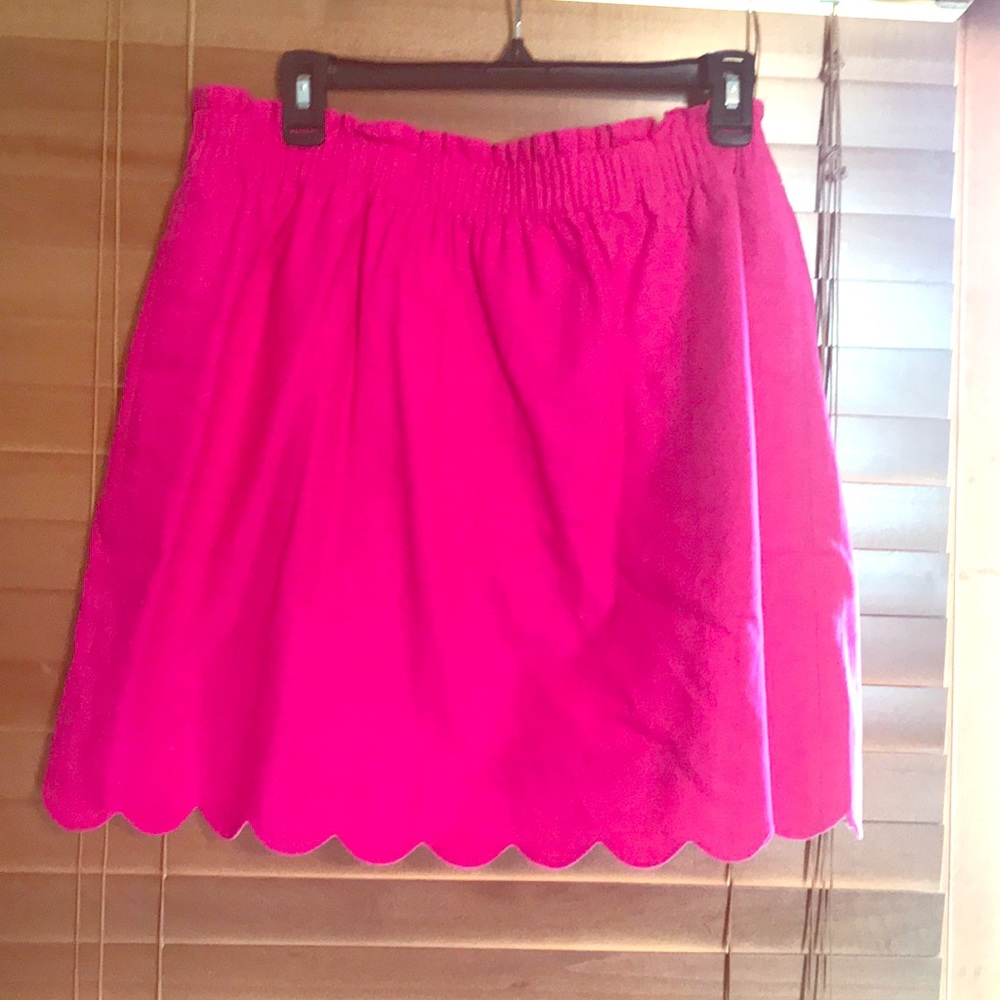 Summer skirt. Knee length.